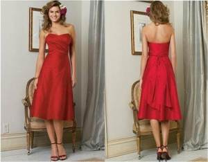 Strapless Red Dress Forever 21