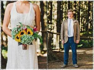 White Beach Wedding Dresses Casual Pictures