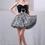 Zebra Print Cocktail Dress Collection