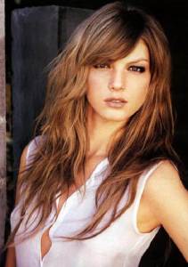 Black Hair with Brown Highlights Pictures