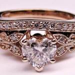 Diamond Butterfly Engagement Rings Women 2013