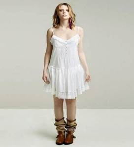 Modern Country Dresses White