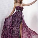 Printed Prom Dress 2013