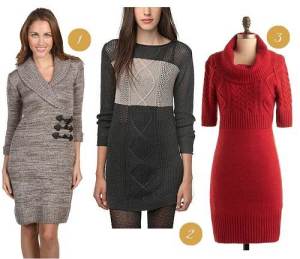 Tunic Sweater Dress 2013