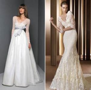 Wedding Dress Lace Top