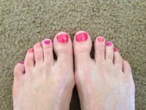 Colored Legs Nail Polish Pattern
