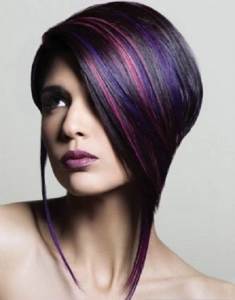 Edgy Highlights Hairstyles Images