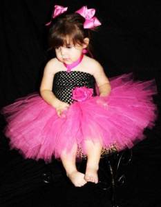 Hot Pink Flower Girl Dresses UK