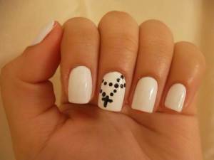 Rosary Nail Art Designs Pattern