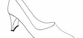 Shoes Drawing Designs and Sketches